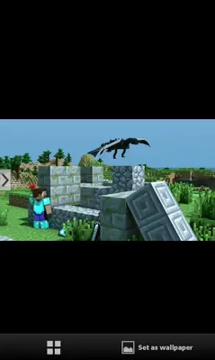 HD Minecraft Wallpaper android App screenshot 1